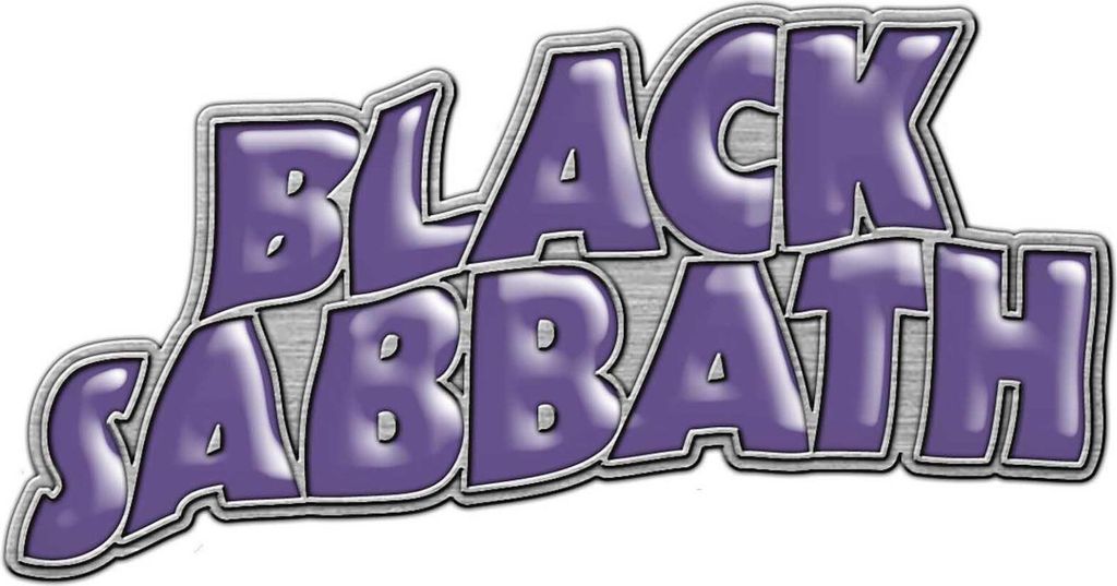 Black Sabbath - Logo - Abzeichen - Metall RO2130 (Einheitsgröße) (Violett)