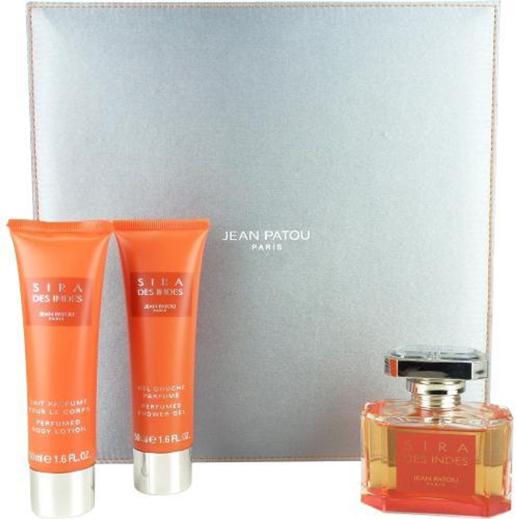Jean Patou Sira Des Indes Set Je 50Ml Eau De Parfum Spray+Body Lotion+Shower Gel