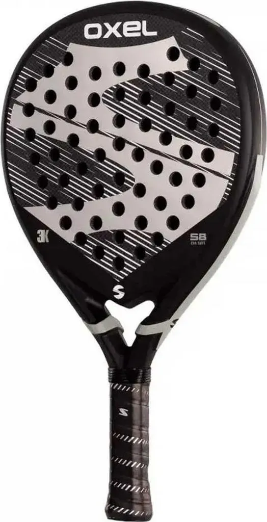 Raquette Padel Softee Oxel Multicolore en Carbone et Gomme EVA Soft - 2