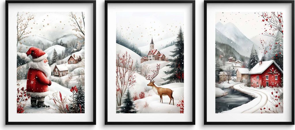 Dekorationen für das Wohnzimmer zur Weihnachtszeit: Produktbild 