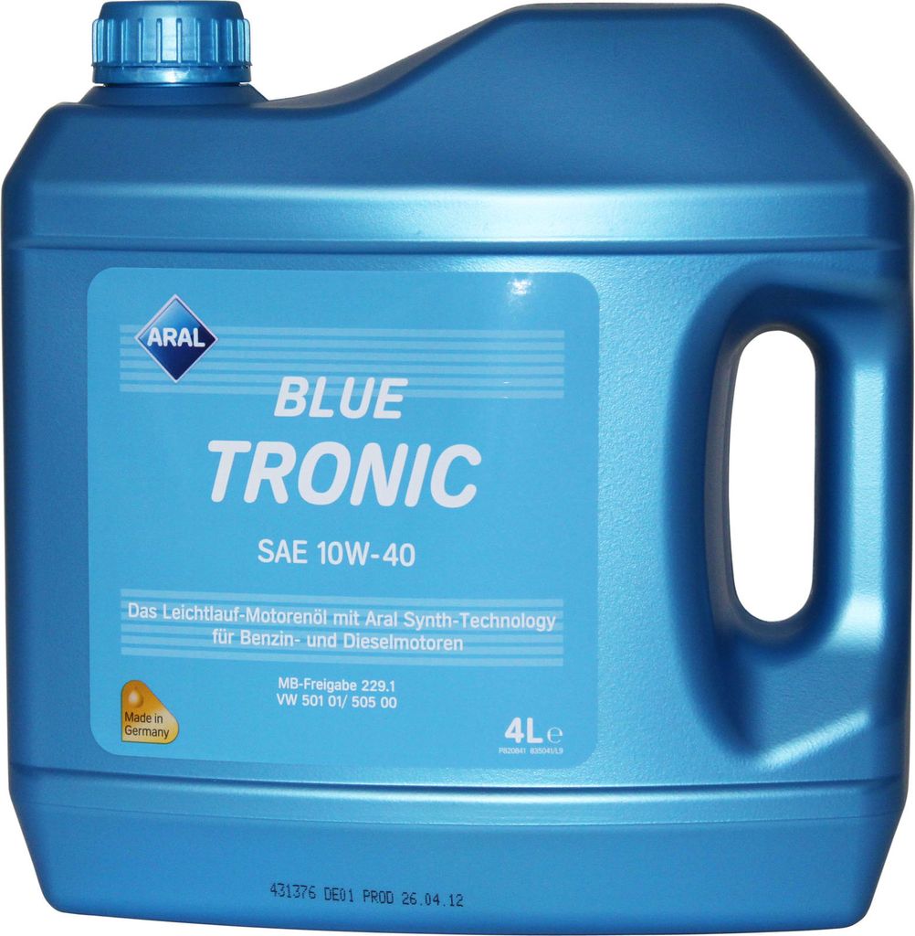 Aral BlueTronic II SAE 10W-40 - 4 Liter