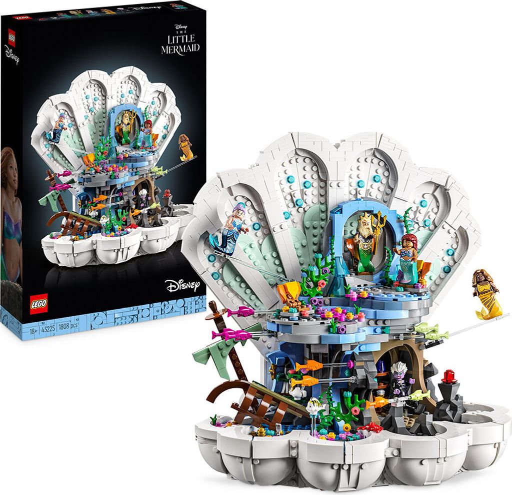 LEGO Disney Princess Disney Królewska muszla Małej Syrenki, Zdjęcie produktu 