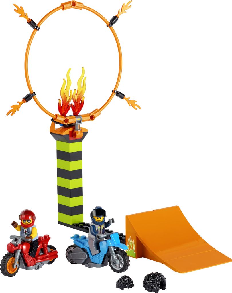 LEGO 60299 Kaskadérské závody - sada s hračkou motorky Obrázek produktu 