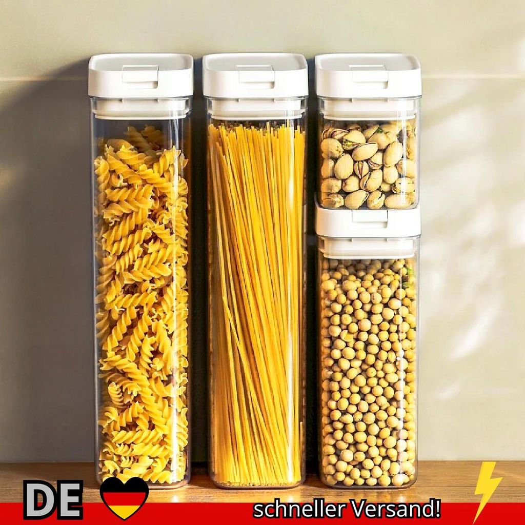 Nudellagerbox Kunststoff Transparent Spaghetti Behälter