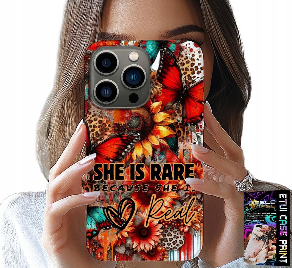 Fall Für Iphone 15 Pro Max - Sie Ist Selten, Sonnenblumen, Blumen, Schmetterlinge