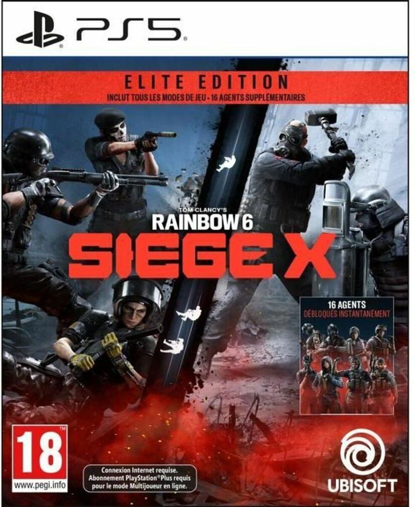 Ubisoft Tom Clancy's Rainbow Six Siege X - Elite Edition, PlayStation 5, Multiplayer-Modus, M (Reif)