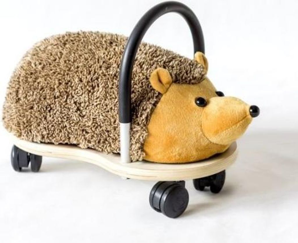 Wheelybug Rutschauto Igel klein - Braun - Kinderfahrzeug Produktbild 