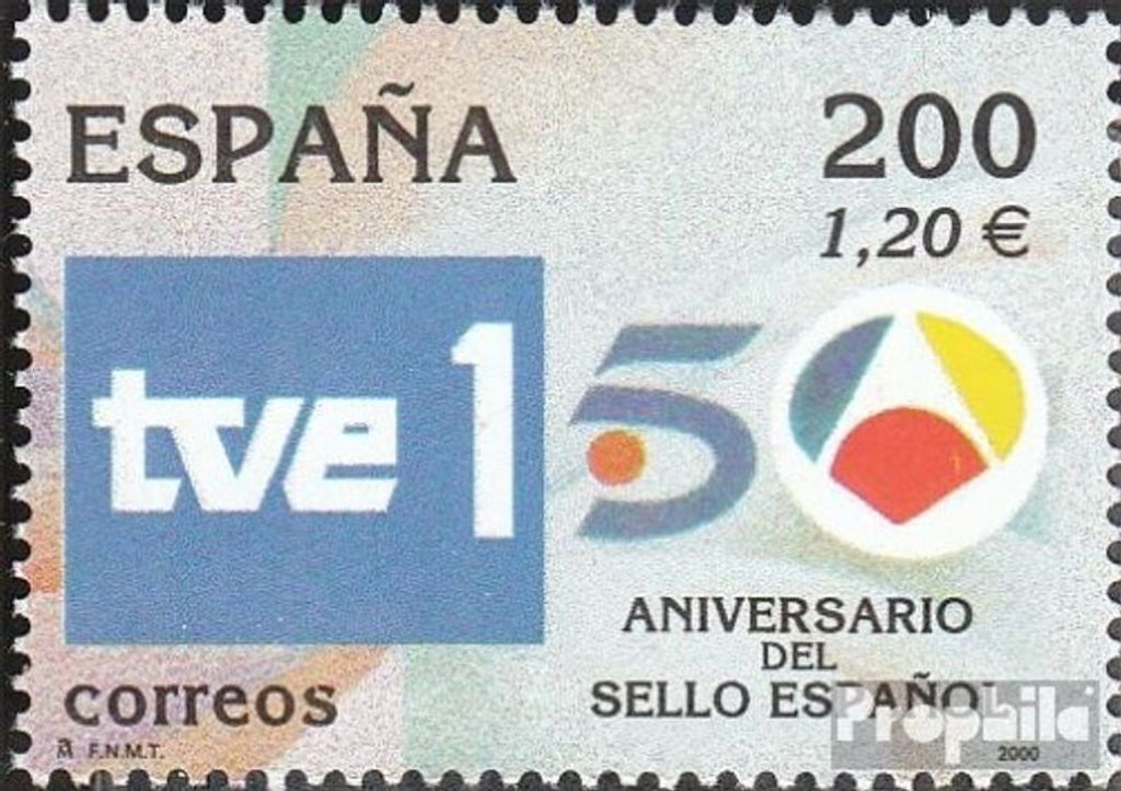 Briefmarken Spanien 2000 Mi 3597 (kompl.Ausg.) postfrisch ESPANA