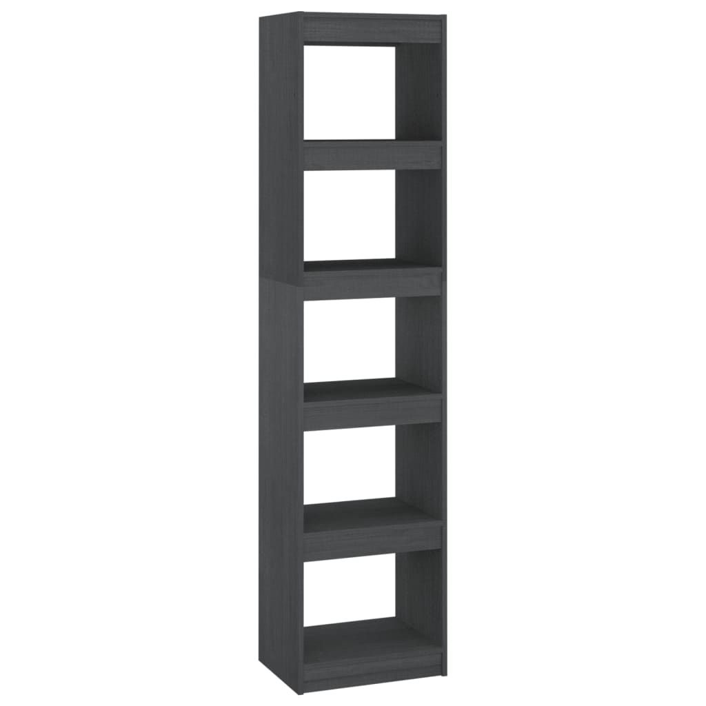 vidaXL Bibliothèque/Séparation de pièce Gris 40x30x167,5 cm Image du produit 