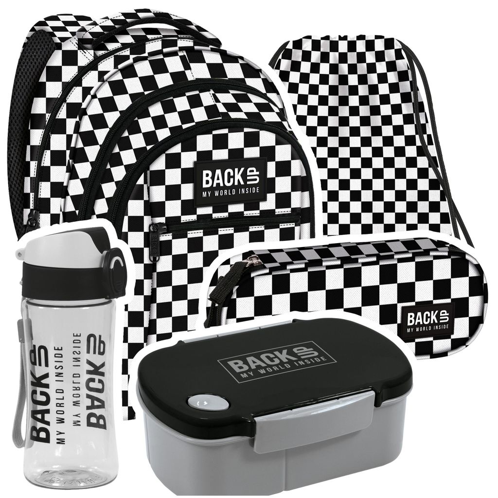 BACKUP Schulset 5 Teile Set SCHULRUCKSACK ab der 5. Klasse Produktbild 