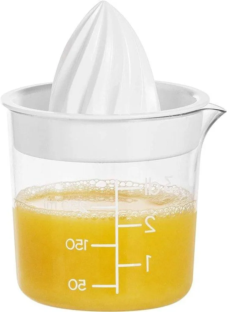 Presse-agrume manuel en métal de 0,3 l idéal pour citrons et citrons verts