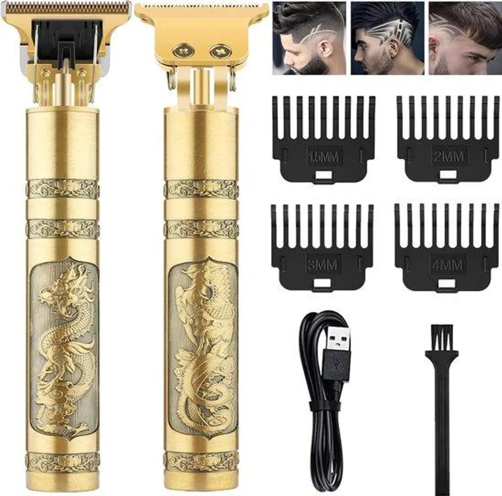 Tondeuse corps homme étanche avec lames en acier et batterie longue durée