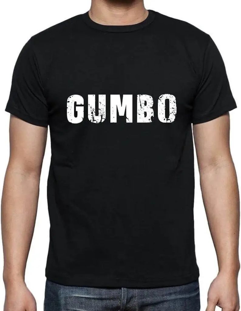Herren Grafik T-Shirt Gumbo Öko-Verantwortlich Vintage Jahrgang Kurzarm Lustige Druck Geburtstag Geschenk Mann