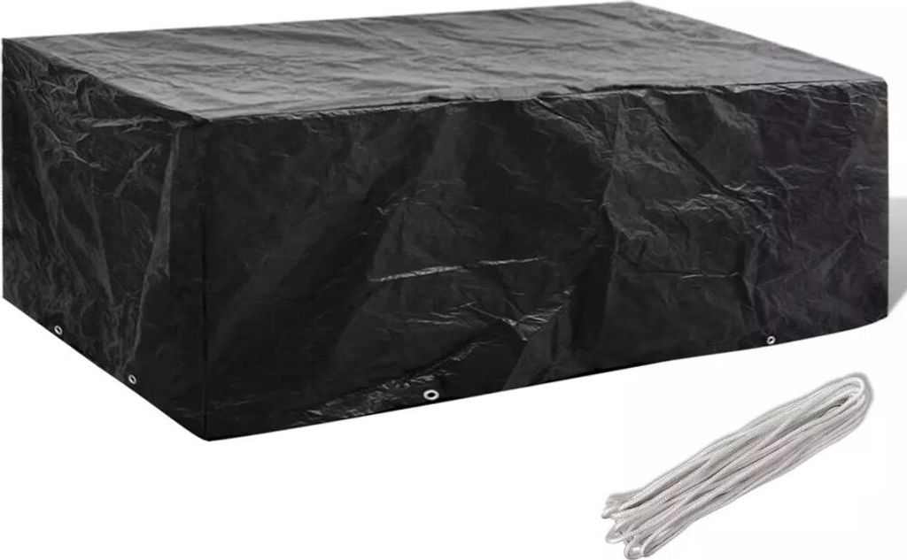 vidaXL Gartenmöbel-Abdeckung 8 Ösen 200×160×70 cm Produktbild 