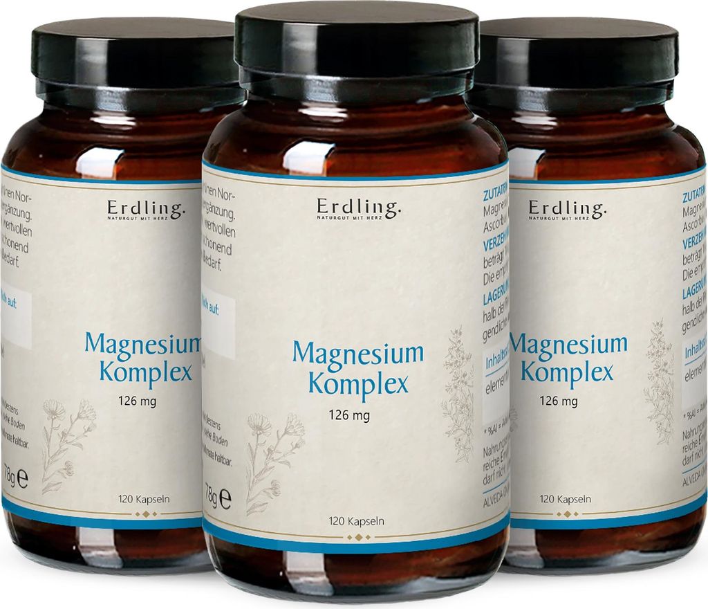 Erdling Magnesium-Komplex 3x120 Stück Produktbild 
