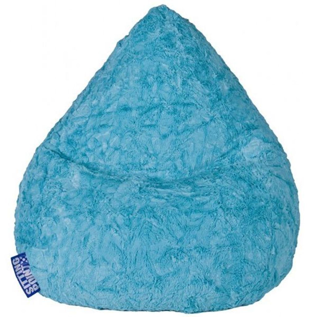 Sitting Point Bean Bag Fluffy XL 70 x 110 cm,  Tuerkis Produktbild 