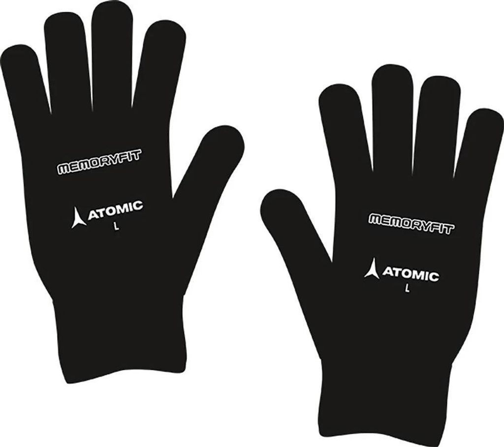 Atomic Memory Fit Handschuhe Schwarz Herren,Damen Schwarz One Size