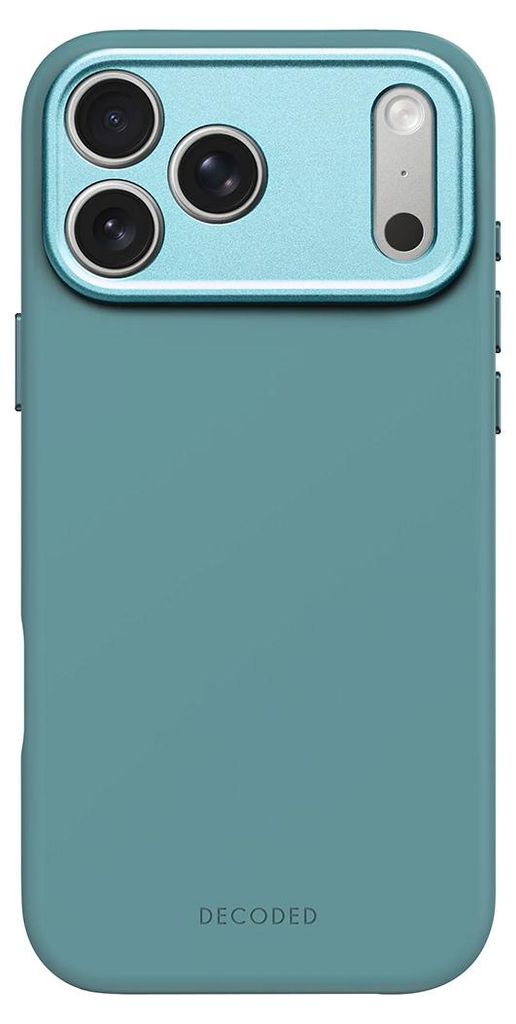Decoded Silicone Backcover Apple iPhone 17 Pro Max Retro Blue, Cover, Apple, iPhone 17 Pro Max, 17,5 cm (6.9"), Blau