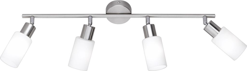 Reflektor spot MARS biało-srebrna 4xE14x40W metal Zdjęcie produktu 