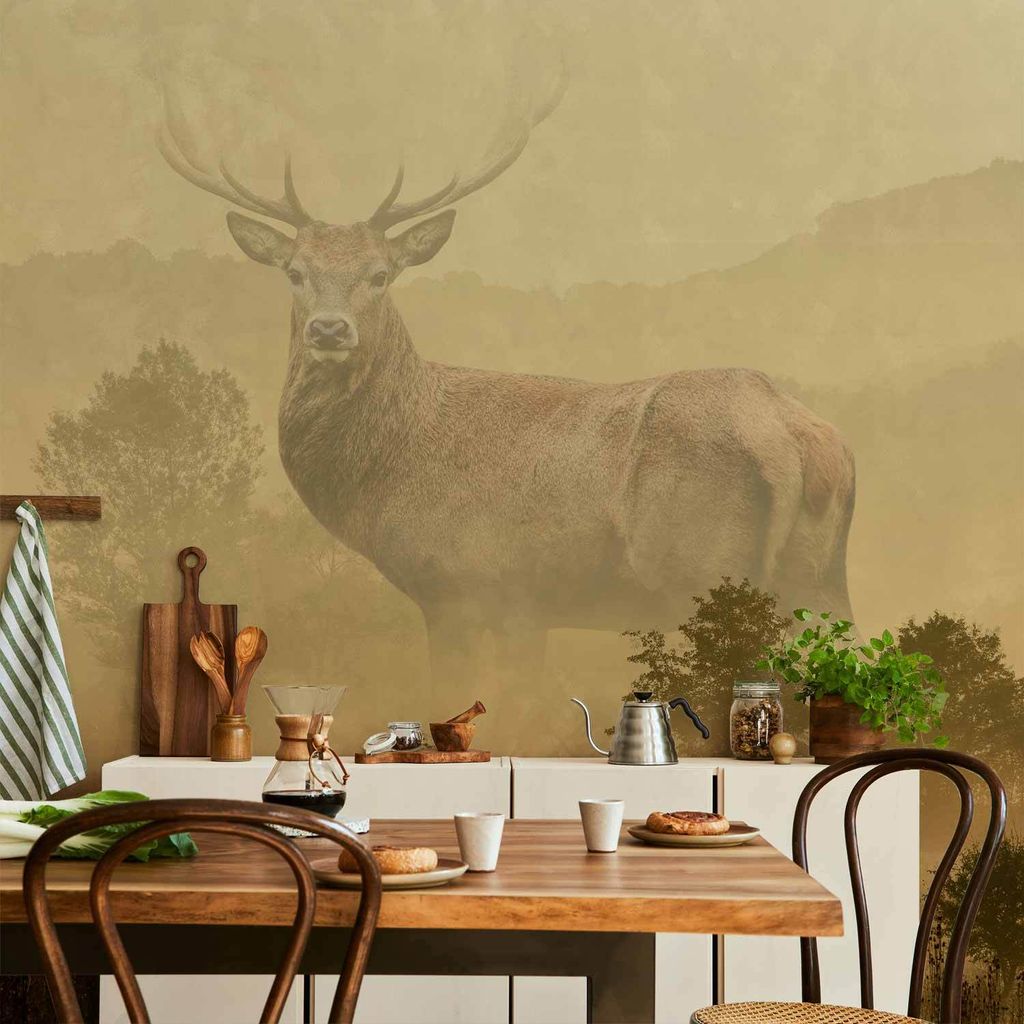 Vlies Fototapete - Dreamlike Image 300x210 cm Tiere c-C-0474-a-a