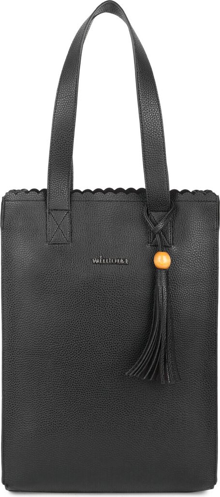 Paulina Schultertasche Schwarz 41,5X29,5X10 CM