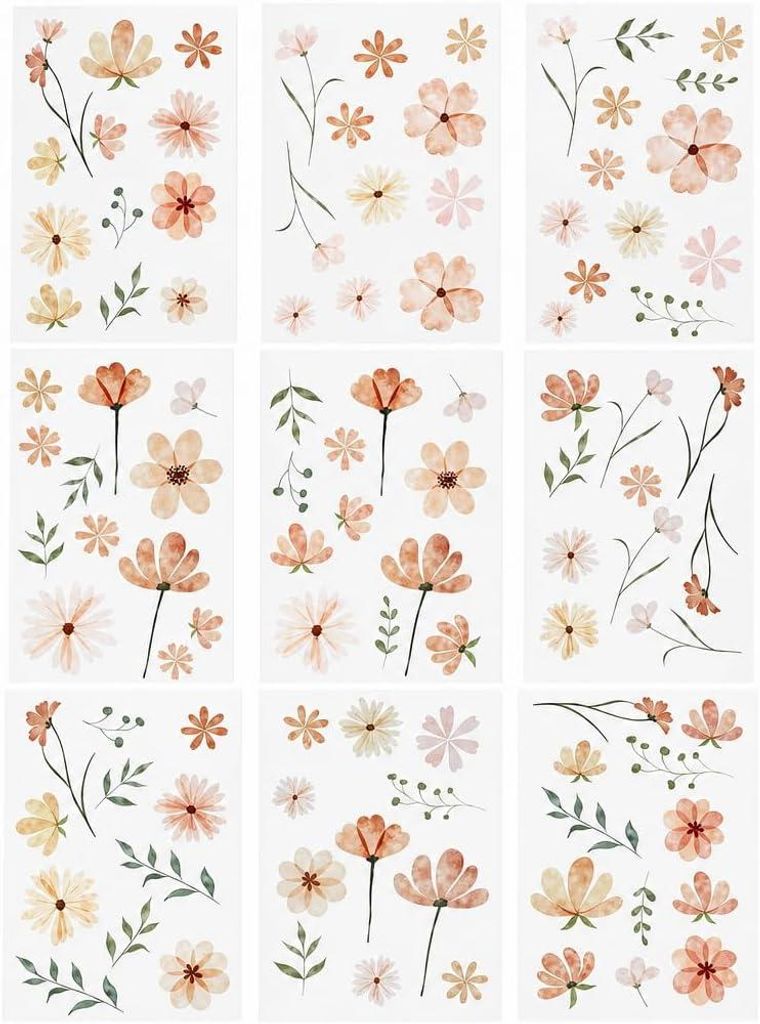 Décoration murale pour chambre d'enfant, motif floral, 9 Image du produit 