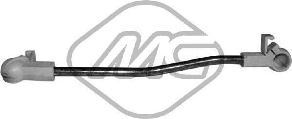 Metalcaucho Schaltgestänge 02813 Vorne für VW GOLF III (1H1) 220mm 0,06kg 60g