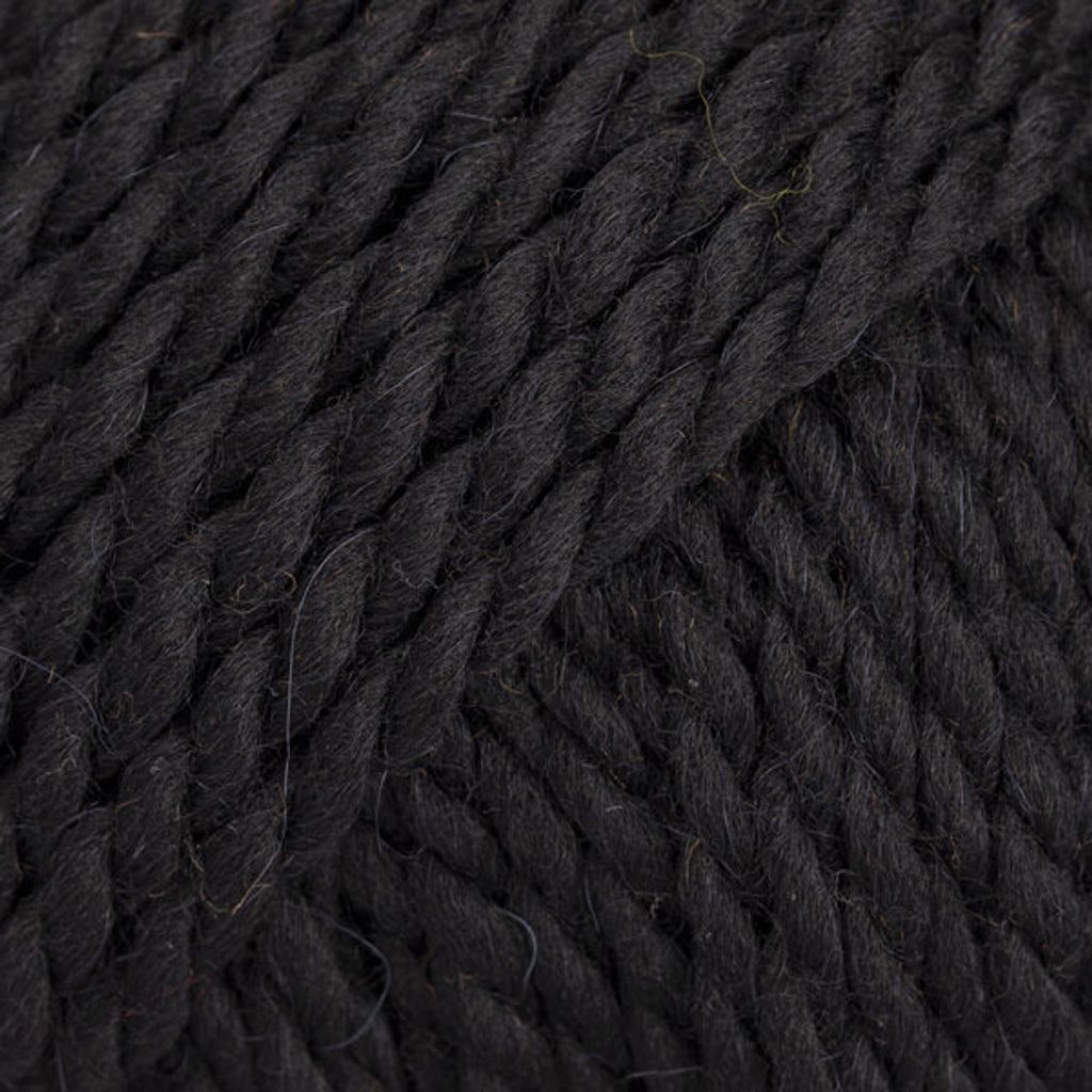 Drops Andes Uni Colour 8903 Black Strickgarn