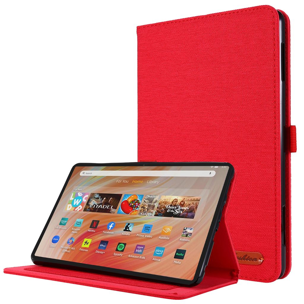 Case für Amazon Fire HD 10 2023 13.Gen 10.1 Zoll Schutzhülle Tasche mit Standfunktion und Auto Sleep/Wake Funktion