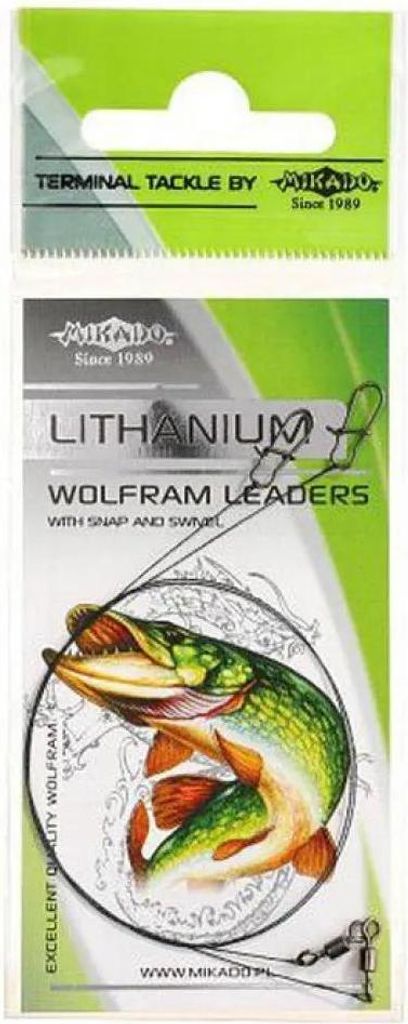 Mikado Lithanium Tungsten Vorfachschnüre 25 Cm 25 Einheiten Durchsichtig 5 kg Durchsichtig 5 kg