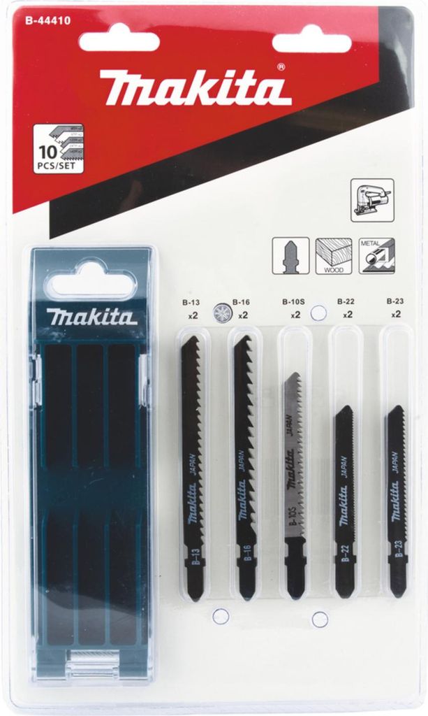 Makita B-44426 - Stichsägensortiment b Blatt, Produktbild 