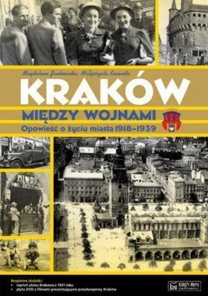 Livre de collection Kraków między wojnami avec photos d'archives rares