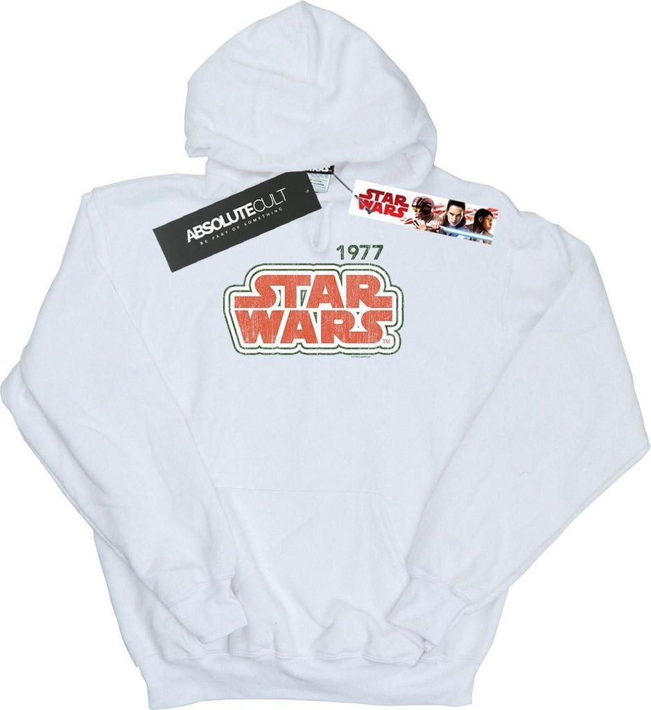 Star Wars - Kapuzenpullover für Herren BI18092 (S) (Weiß)