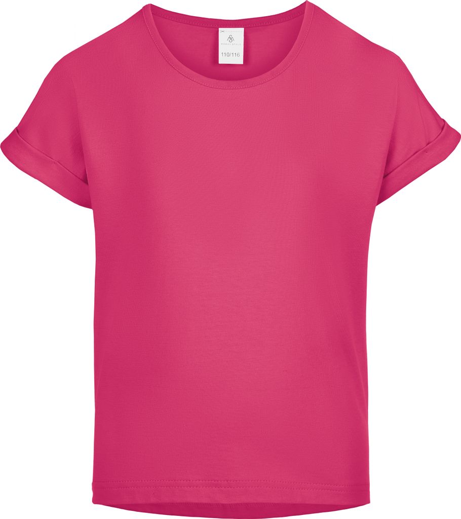Merry Style T-Shirt für Mädchen aus weicher Baumwolle – Bequeme Mädchenkleidung Gr 152 MS-468
