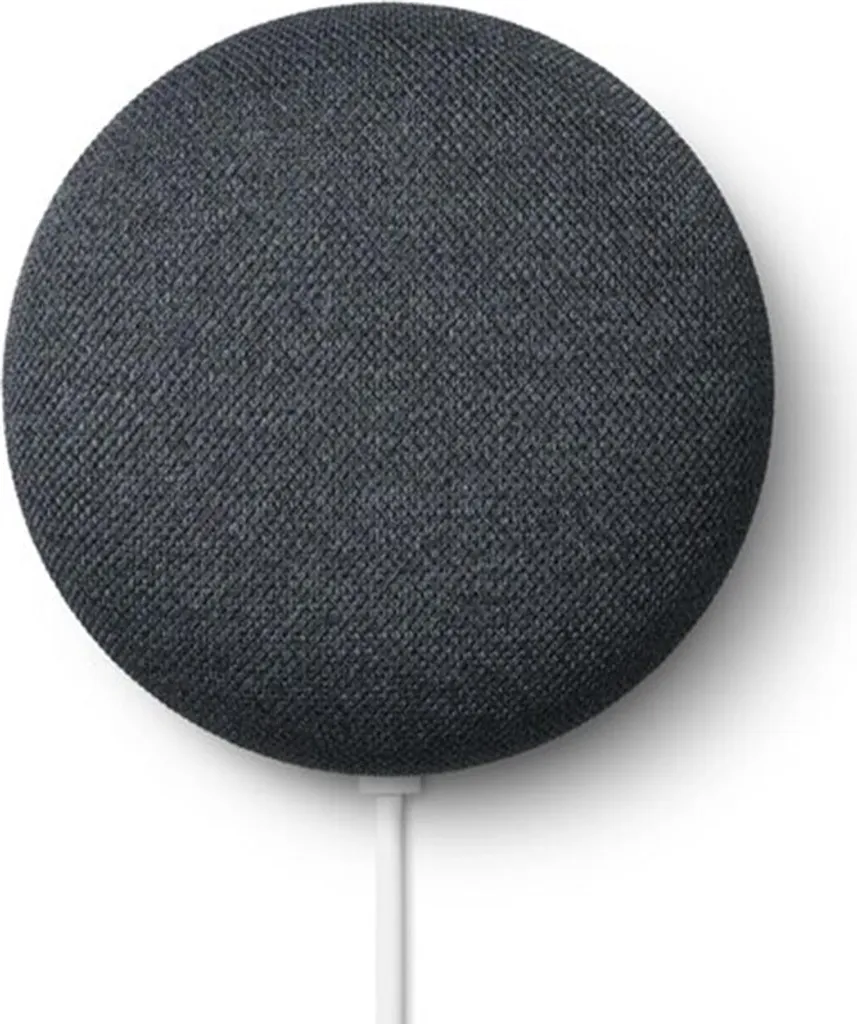 Google Nest Mini Charbon - Enceinte Connectée avec Assistant Vocal Google - 9