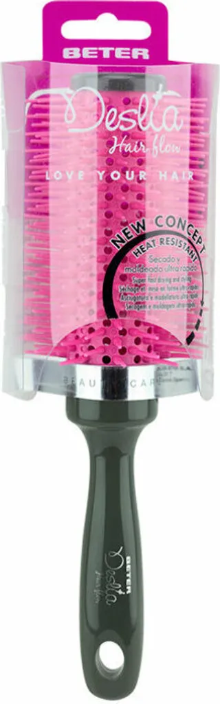 Brosse ronde de brushing 33mm BETER Hair Flow pour volume et brillance