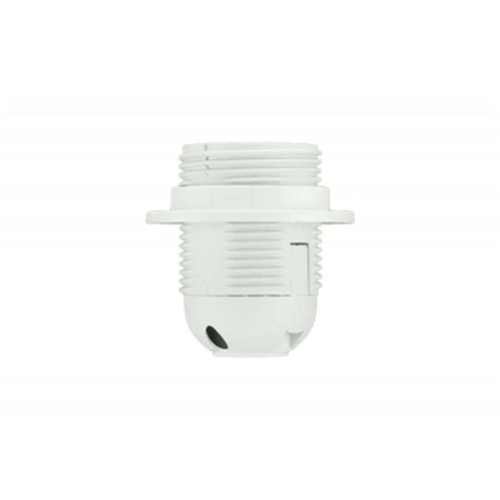 Thermoplastische weiße Lampenfassung E-27 D.3006B