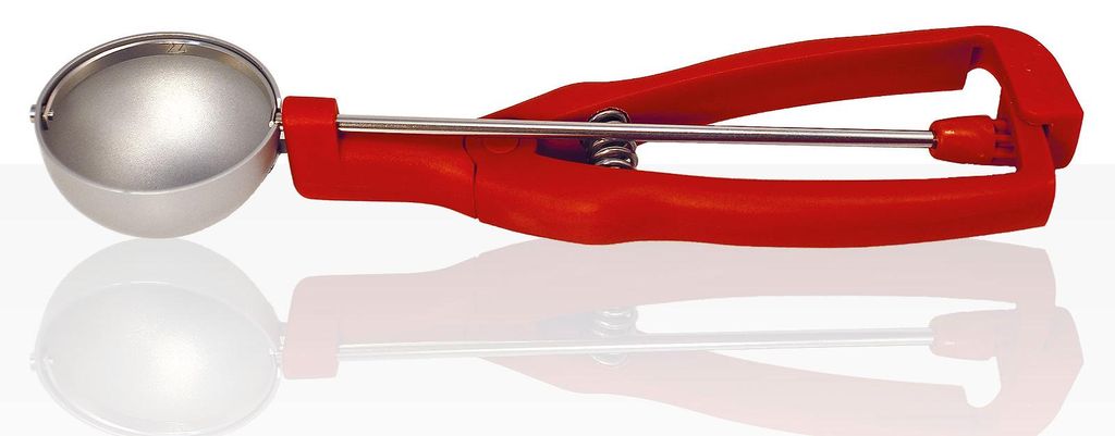 Stöckel Portionierer Edelstahl Modell E, 1/24, Ø 51 mm, rot Produktbild 