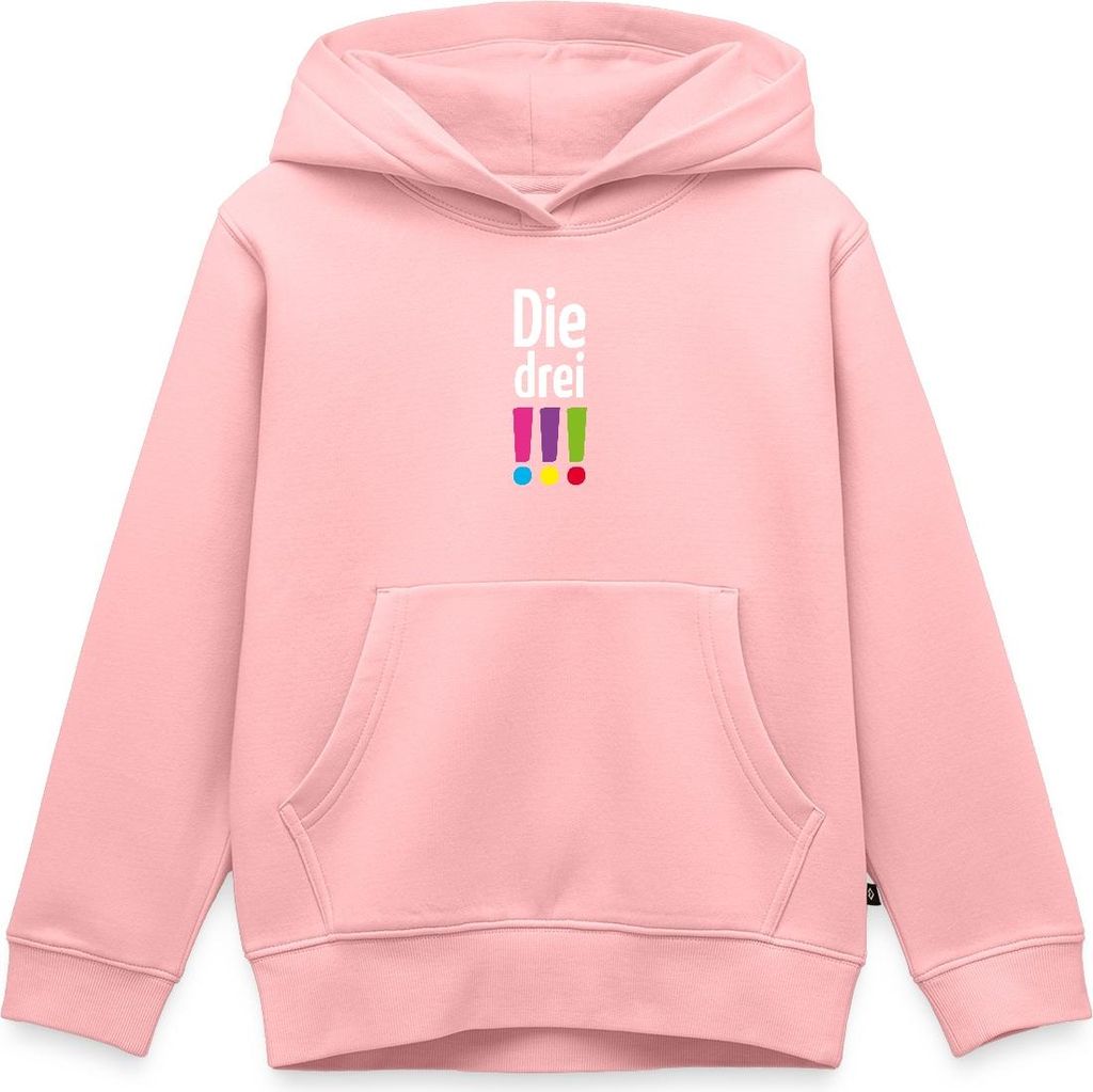 Spreadshirt Die Drei Ausrufezeichen Logo Kinder Premium Hoodie, 110/116 (4 Jahre), Rosa