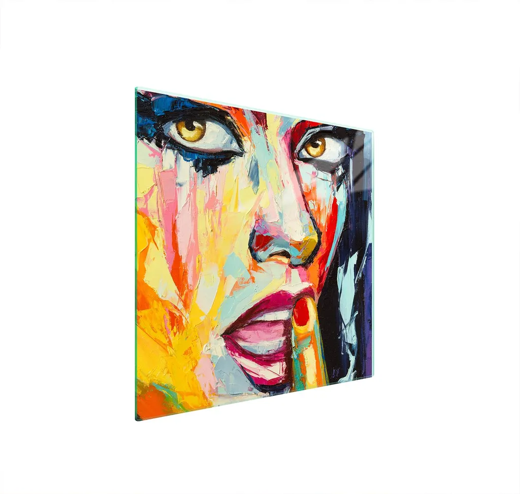 Offerta Piastra Protezione 50x52 Vetro Temperato - Design Donna Elegante