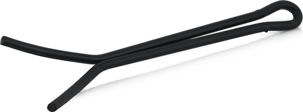 BBQ-Toro Stahl Grillrostheber | 21 x 6,5 x 1 cm | Schwarz | Universeller Lifter für Grillroste