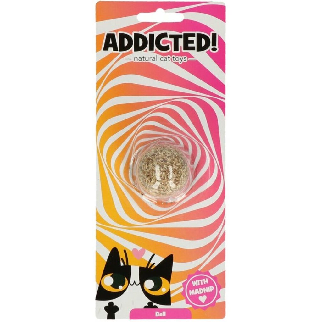 Addicted! Katzen-Spielball aus Madnip