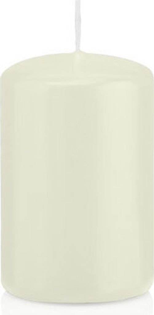 Stumpenkerzen Elfenbein 80 x Ø 48 mm, 24 Stück, russarm, Produktbild 
