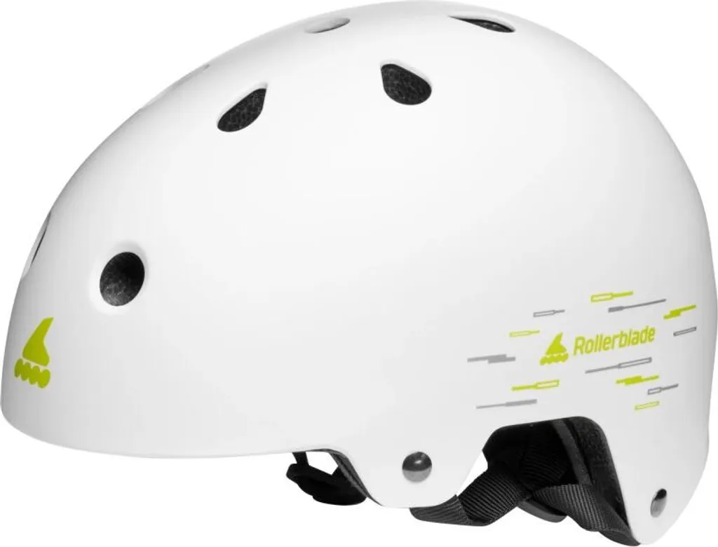 Casque Rollerblade RB JR Blanc Taille M : Protection Roller Enfant
