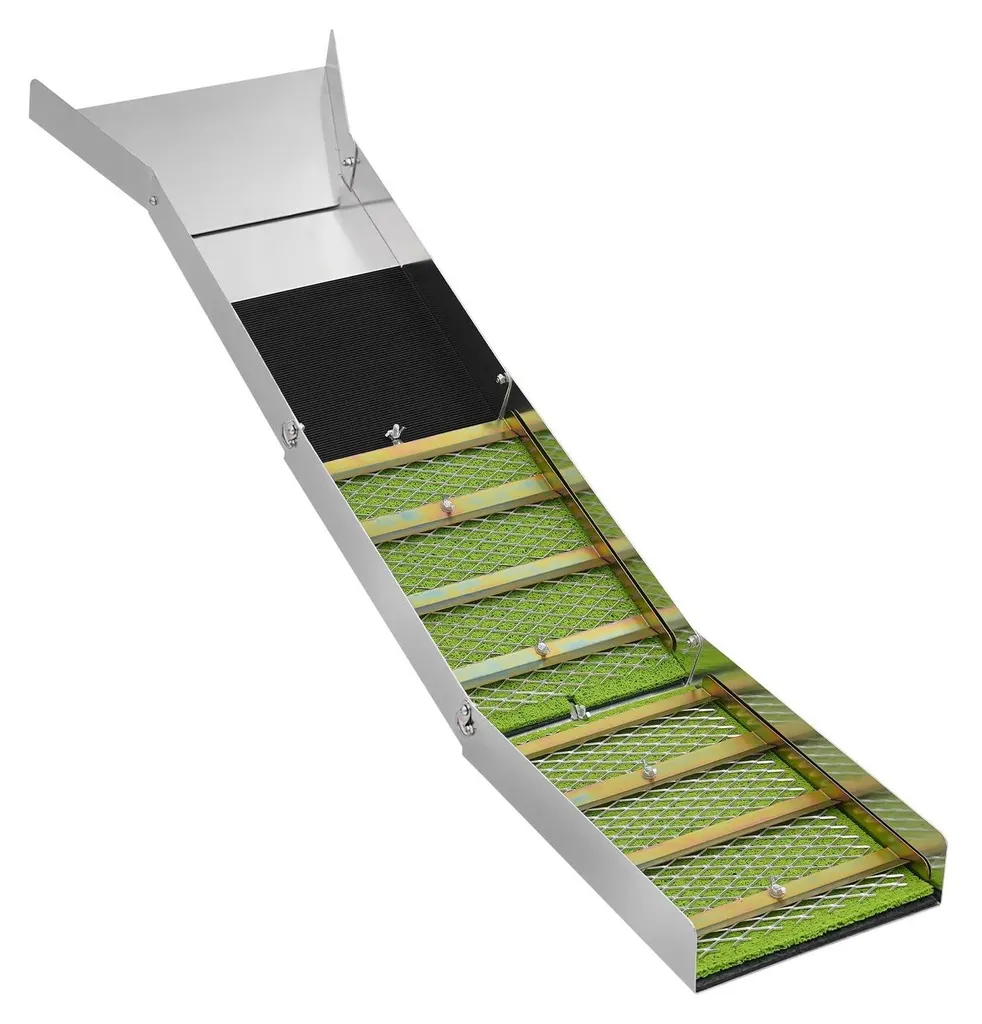 Sluice Box en Aluminium Portable et Manuel pour la Recherche d'Or Argent