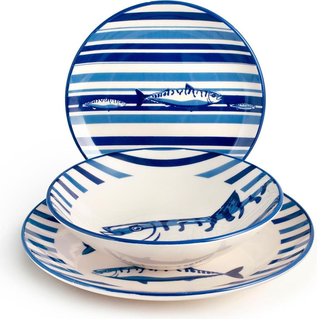 H&H 18-teiliges Tafelservice Puerto