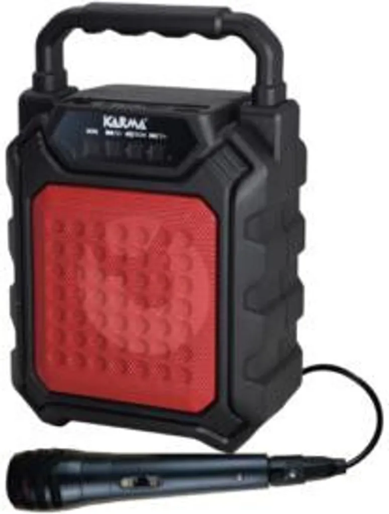 Karma Italiana HPS 44R Enceinte portable de fête rouge 12W Bluetooth