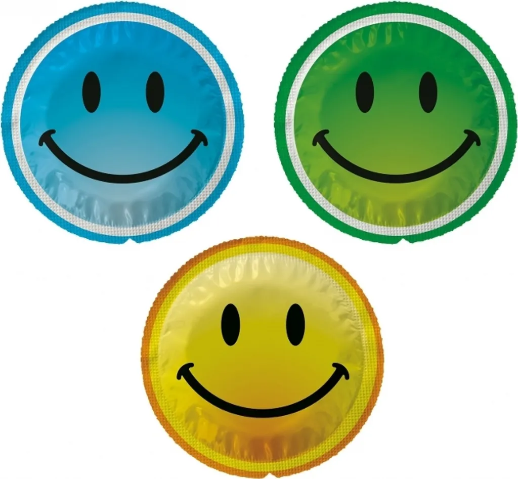 EXS Smiley Face 100 Pezzi - Preservativi Regular in Offerta Stock