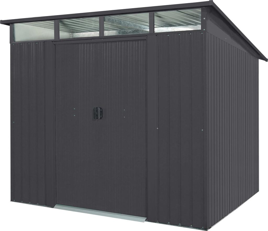 Pergart Gerätehaus "Lübeck 89" anthrazit 5,98 m² Produktbild 