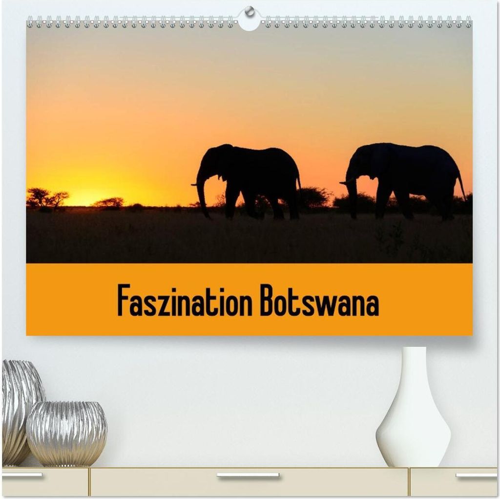 Faszination Botswana (hochwertiger Premium Wandkalender 2026 DIN A2 quer), Kunstdruck in Hochglanz